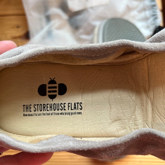 Storehouse Flats - Cloudy Day Suede - Picture 3 of 5